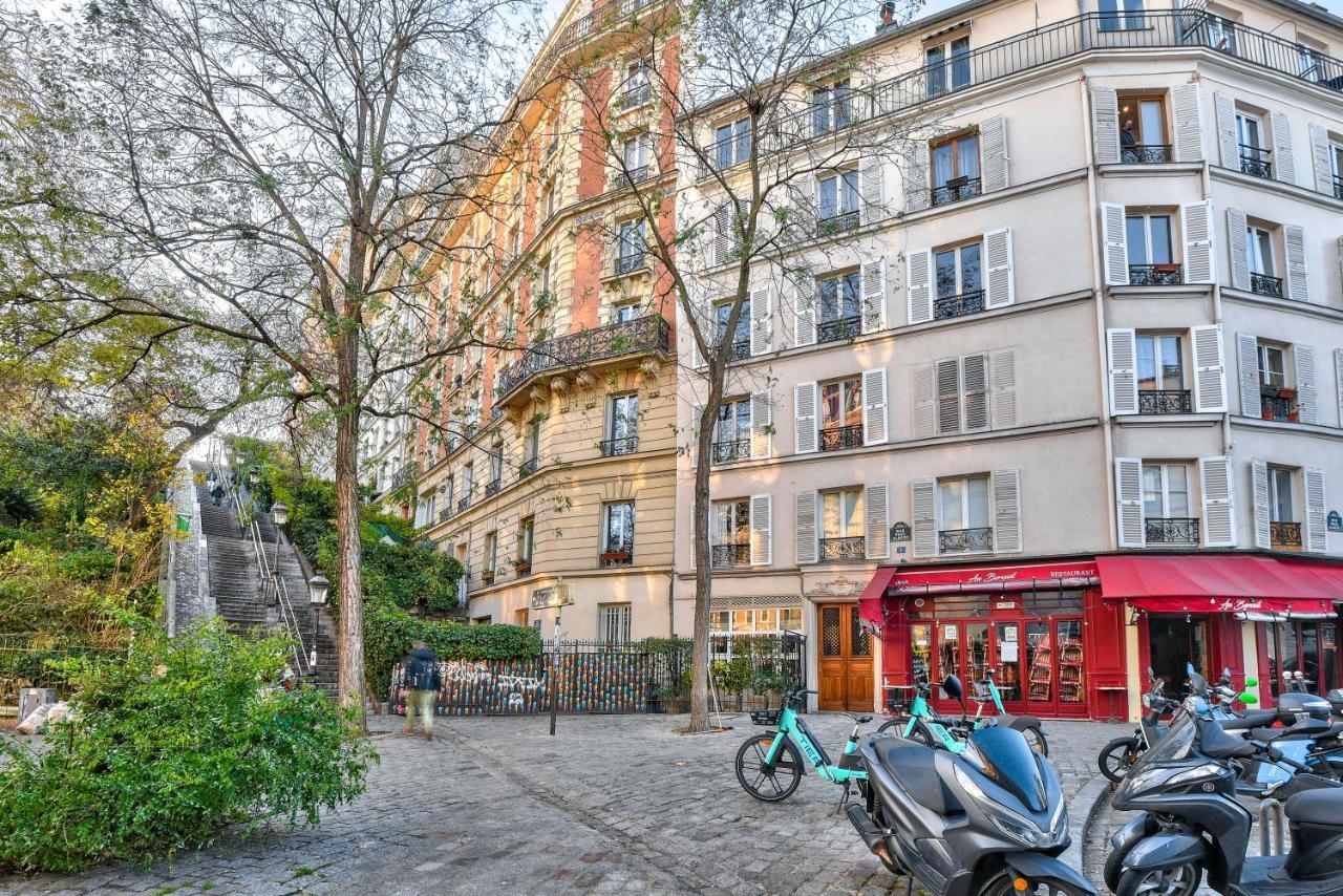 דירות פריז Cocon Pour 2 Au Coeur De Montmartre מראה חיצוני תמונה